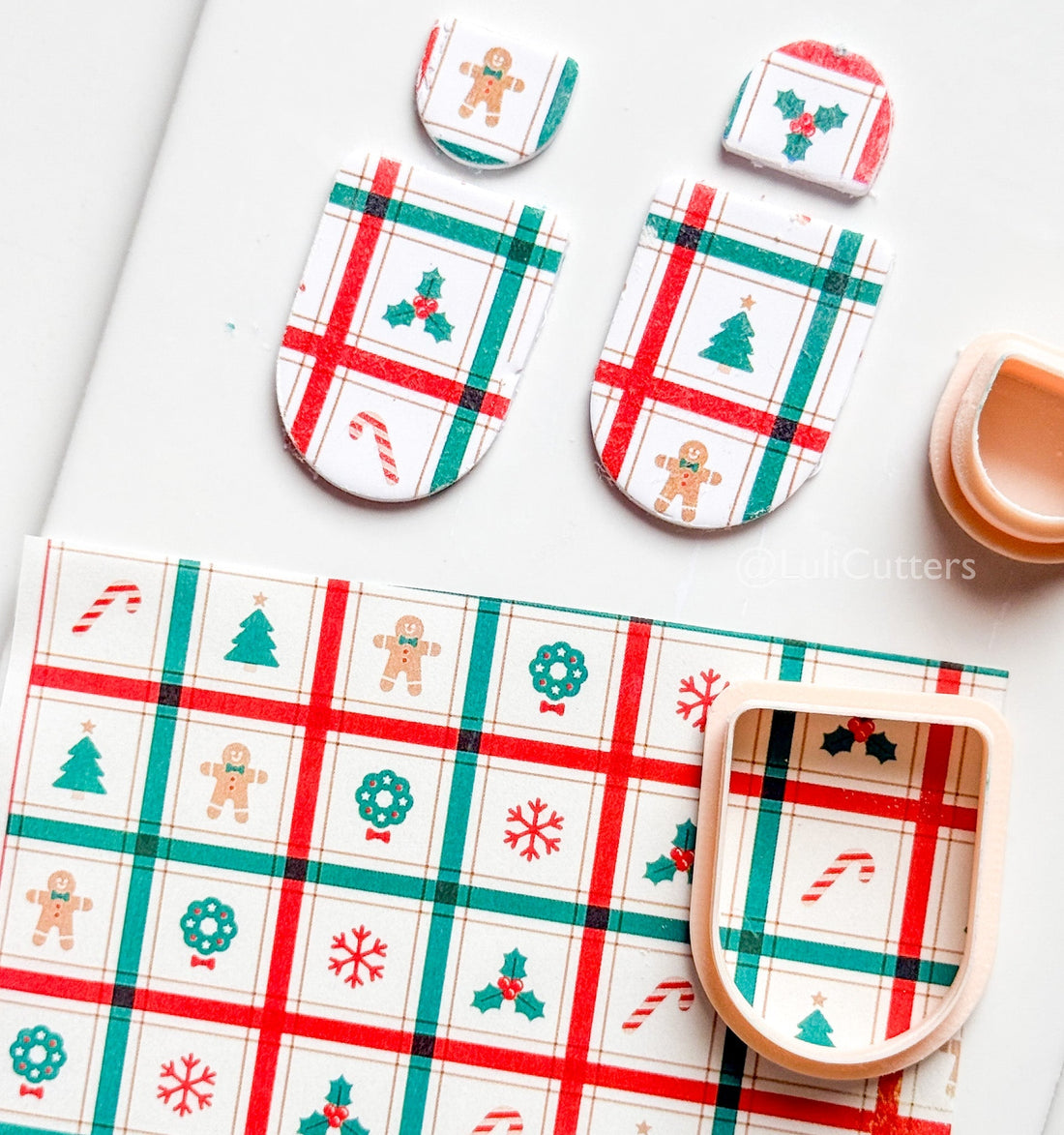 How I Use Transfer Paper to Create Patterned Polymer Clay Cutters
