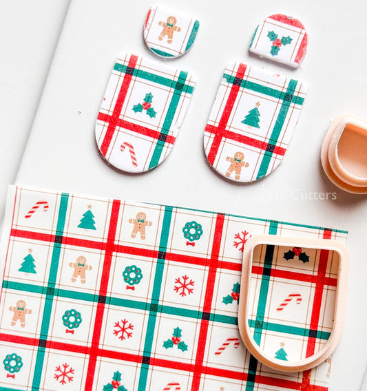 How I Use Transfer Paper to Create Patterned Polymer Clay Cutters