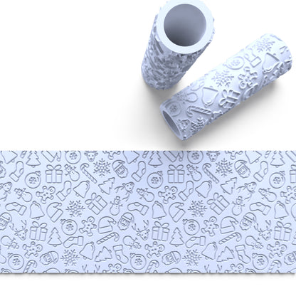 Christmas Patterned Roll