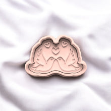 Double Doves Heart Shaped Mold