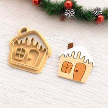 Snowy Cookie House Mold
