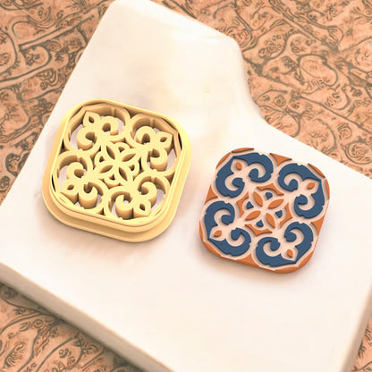 Moroccan earring pattern 07