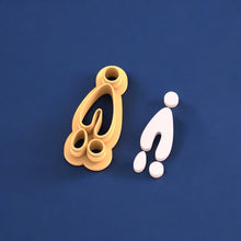 Organic Shaped Earring Pattern 04