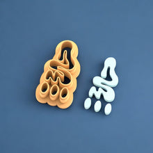 Organic Shaped Earring Pattern 05