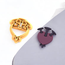 Wodoo Heart Earring Pattern