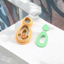 Organic Shaped Earring Pattern 03