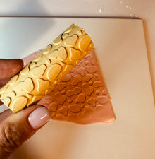 Cow pattern texture roll