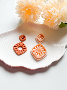 Ceramic Pattern Earring 01