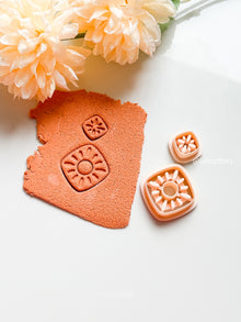Ceramic Pattern Earring 01