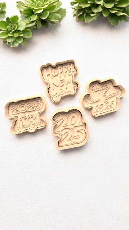 2025 New Year Die/Stamp Set