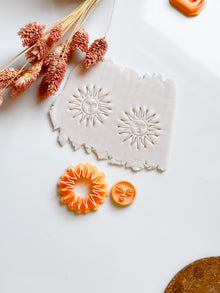 Boho Earring Pattern sun 22