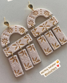 Ethnic / Ceramic Earring Pattern 31