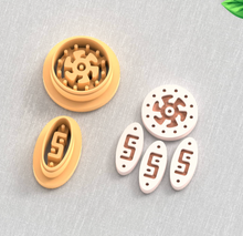 Ethnic / Ceramic Earring Pattern 09