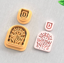 Ethnic / Ceramic Earring Pattern 11