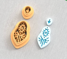 Ethnic / Ceramic Earring Pattern 18