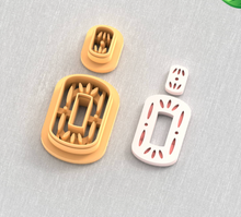 Ceramic Pattern Earring 03