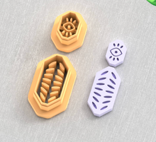 Ceramic Pattern Earring 04