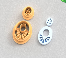 Ceramic Pattern Earring 06