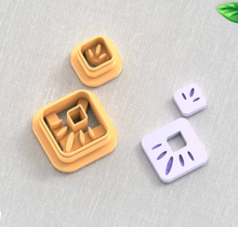 Ceramic Pattern Earrings 12