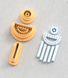 Ceramic Pattern Earring 22