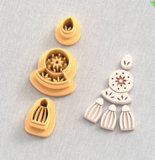 Ceramic Pattern Earring 24