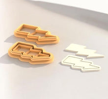Lightning Earring/Clasp Mold Set