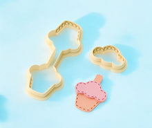 Cupcake Earring / Keychain Mold