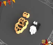 Halloween Ghost Cat Earring Pattern
