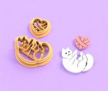 Fluffy Cat earring pattern
