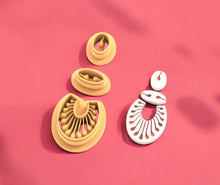 Ethnic / Ceramic Earring Pattern 34