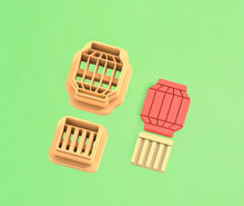 Lantern Earring Mold 02