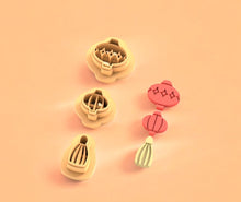 Lantern Earring Mold 05
