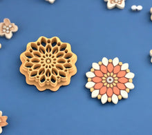 Boho Flower Pattern 04