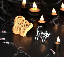 Cat Skeleton Earring Pattern