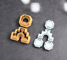 Ethnic / Ceramic Earring Pattern 43