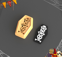 Skull Coffin earring pattern