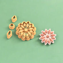 Deco Star Earring Pattern 02