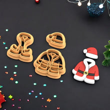 Christmas Grandfather Earring Pattern 02