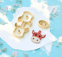 Cow Earring / Keychain Mold
