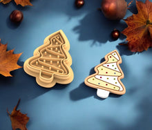 Gingerbread Christmas Tree Earring Pattern