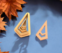 Geometric Drop Earring Pattern