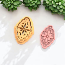 Stamp Flower Earring Pattern