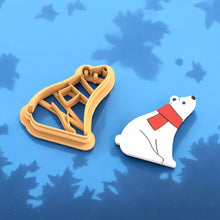 Christmas Themed Polar Bear Mold