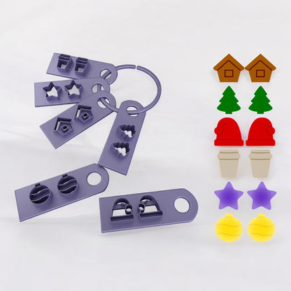 Christmas Stud Set - Ringed