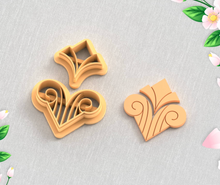 Art deco earring pattern 01