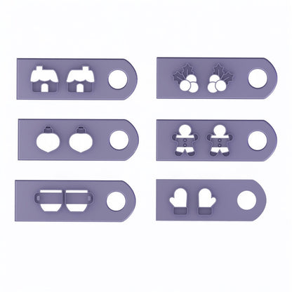 Christmas Stud Set 2 - Ringed