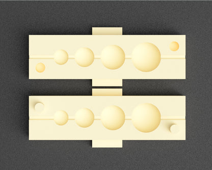 Bead center drilling tool