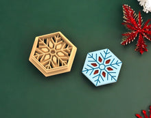 Snowflake Earring Pattern 02