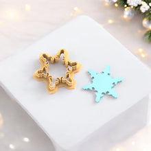 Snowflake Earring Pattern 04