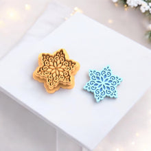 Snowflake Earring Pattern 03